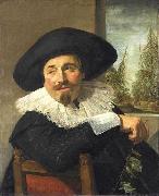 Portrait of Isaac Abrahamsz. Massa., Frans Hals